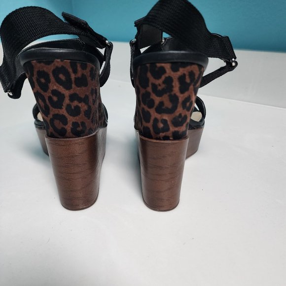 Jessica Simpson Wedge Platform Sandals Sz 8.5 - Picture 3 of 12